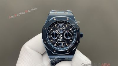 Audemars Piguet Royal Oak Cal.5134 Movement 41mm Blue Face/Band Calendar/Week/Month Chronograph Watch